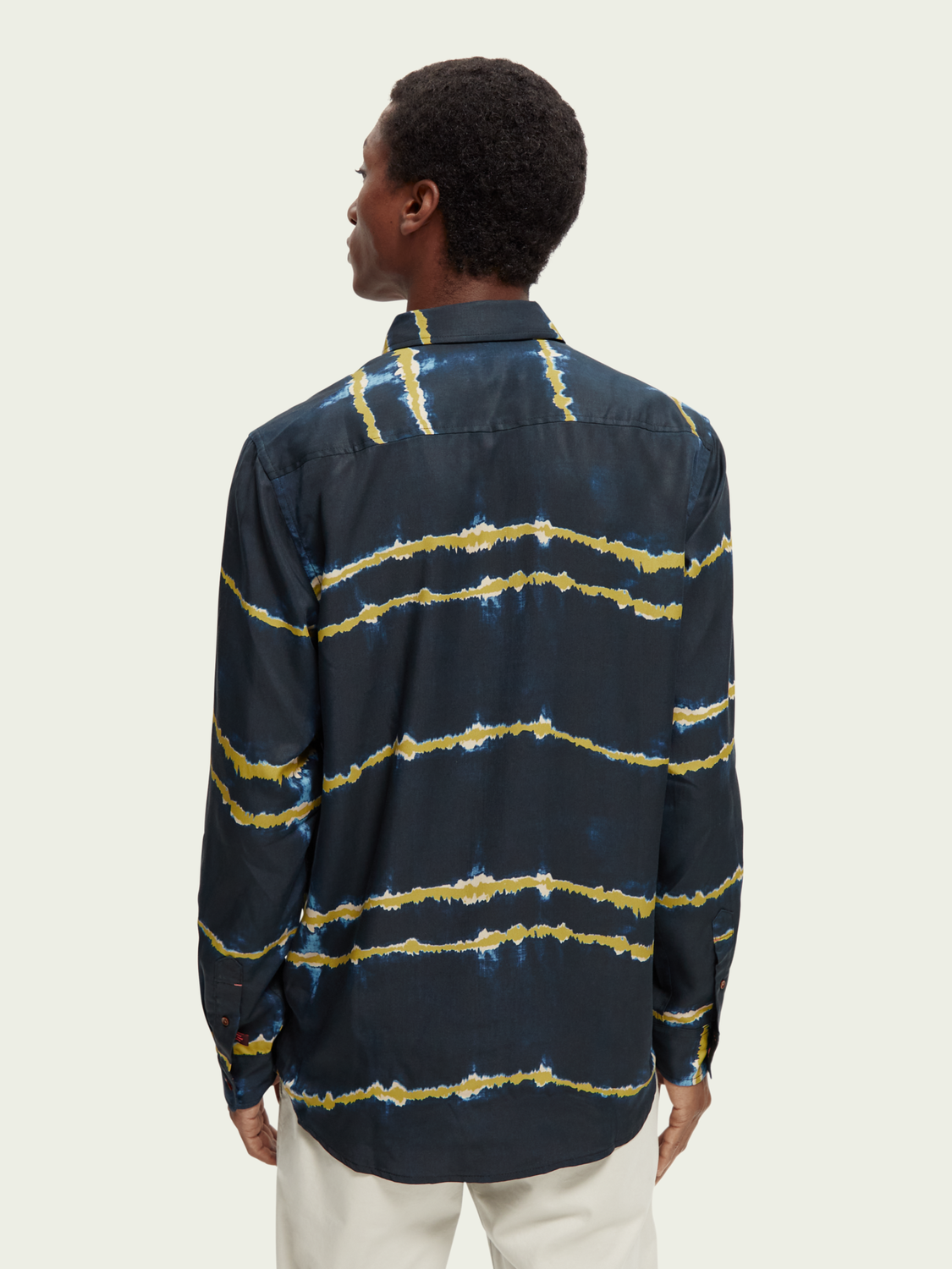 Regular Fit Pocketed Tie-Dye Shirt | Scotch And Soda Outlet