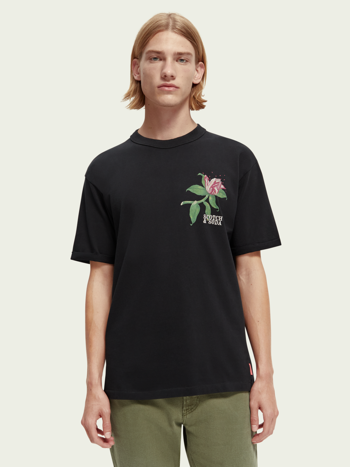 Relaxed Fit Organic Artwork T-Shirt | Scotch And Soda Outlet