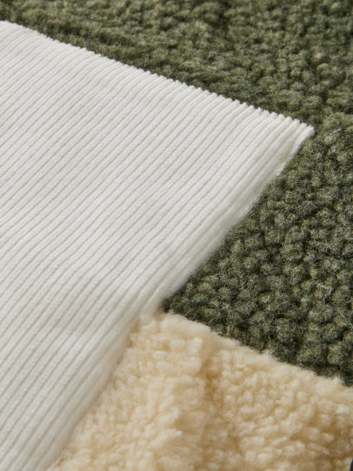 Panelled Quilted Teddy Jacket | Scotch And Soda Outlet