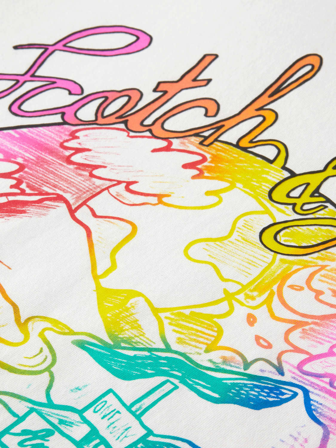 Graphic Crewneck T-Shirt | Scotch And Soda Outlet