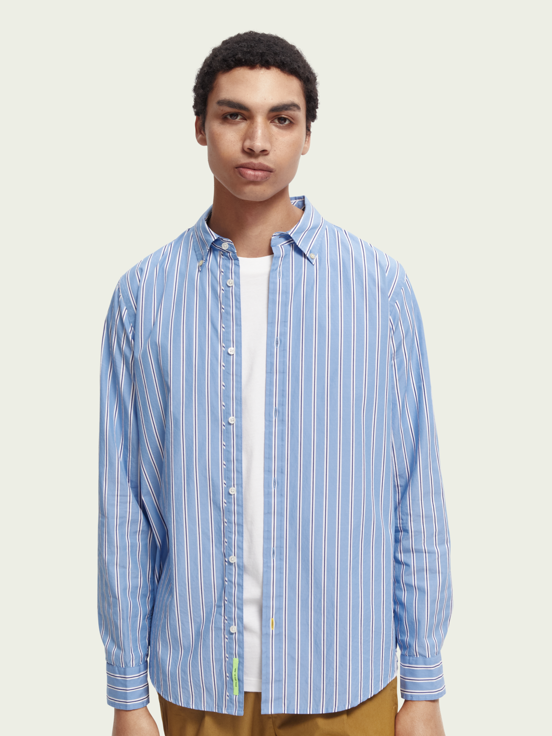 Regular-Fit Striped Shirt | Scotch And Soda Outlet