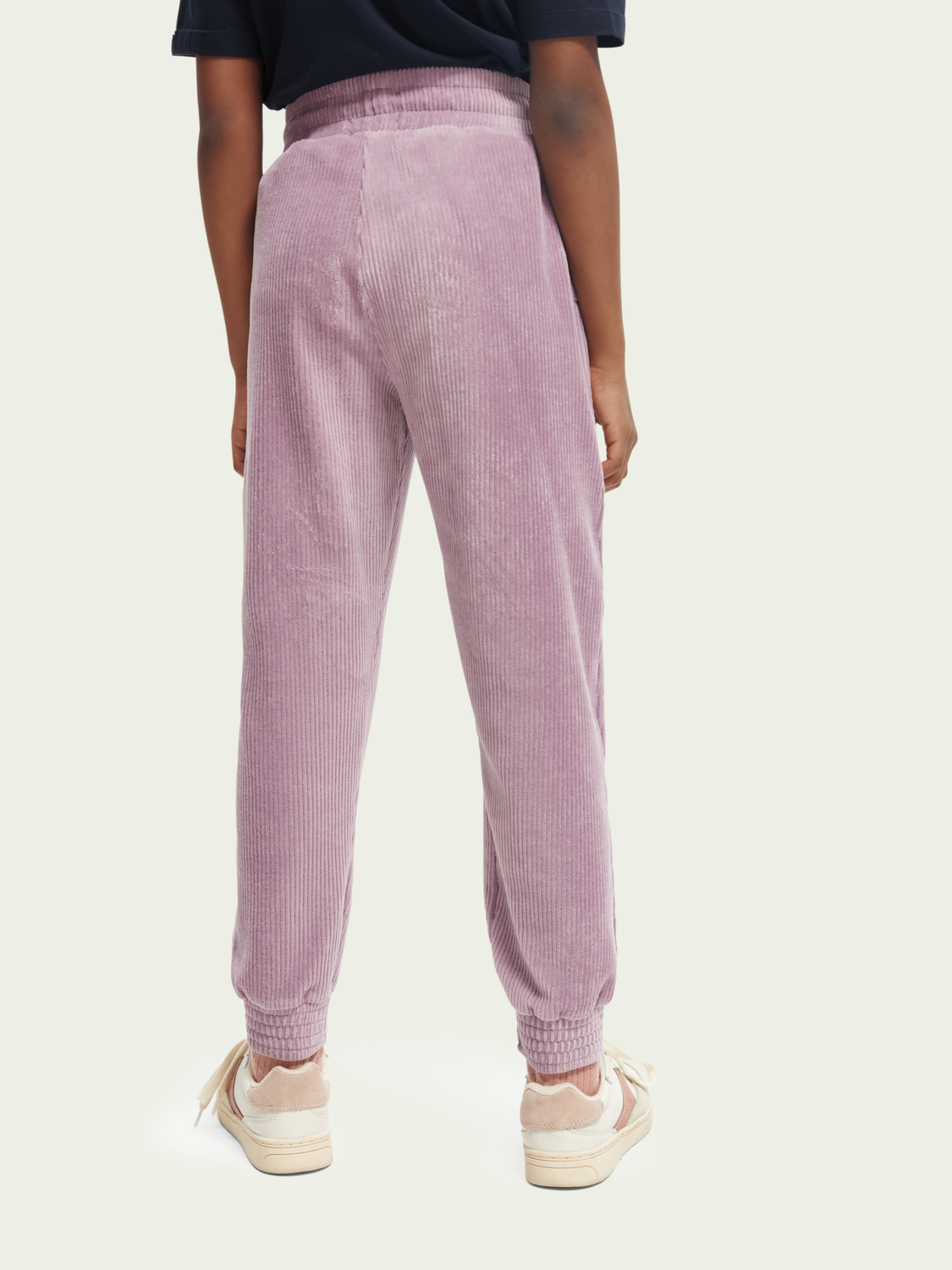 Relaxed Tapered Fit Corduroy Sweatpants