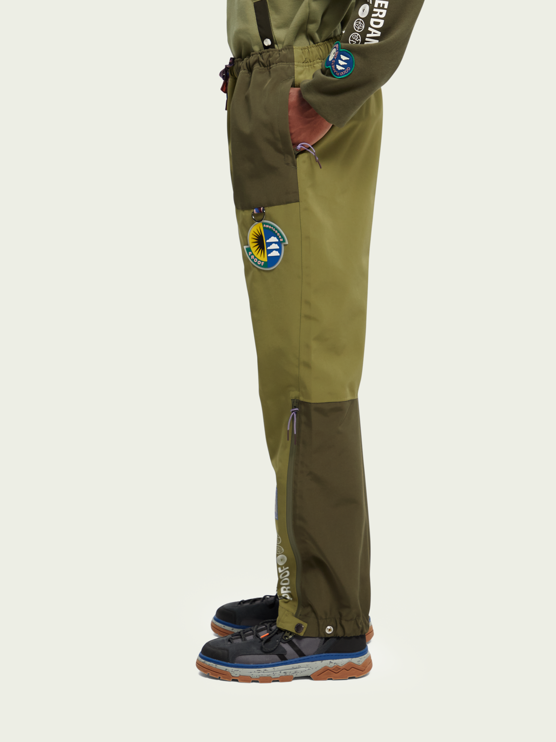 Unisex Amsterdam Proof Waterproof Rain Trousers | scotch & soda outlet
