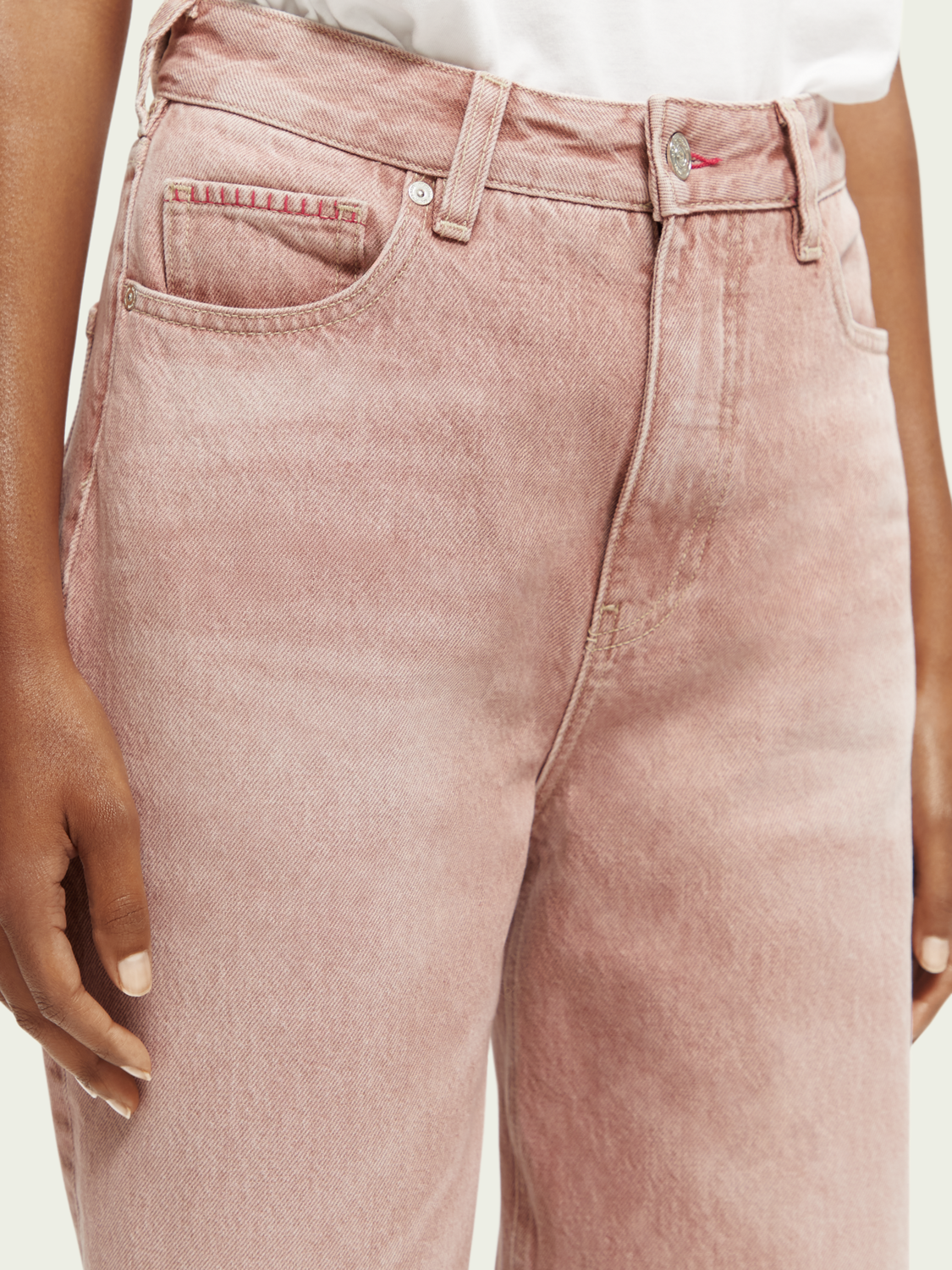 The Tide Yarn-Dyed Balloon Fit Jeans | scotch & soda outlet