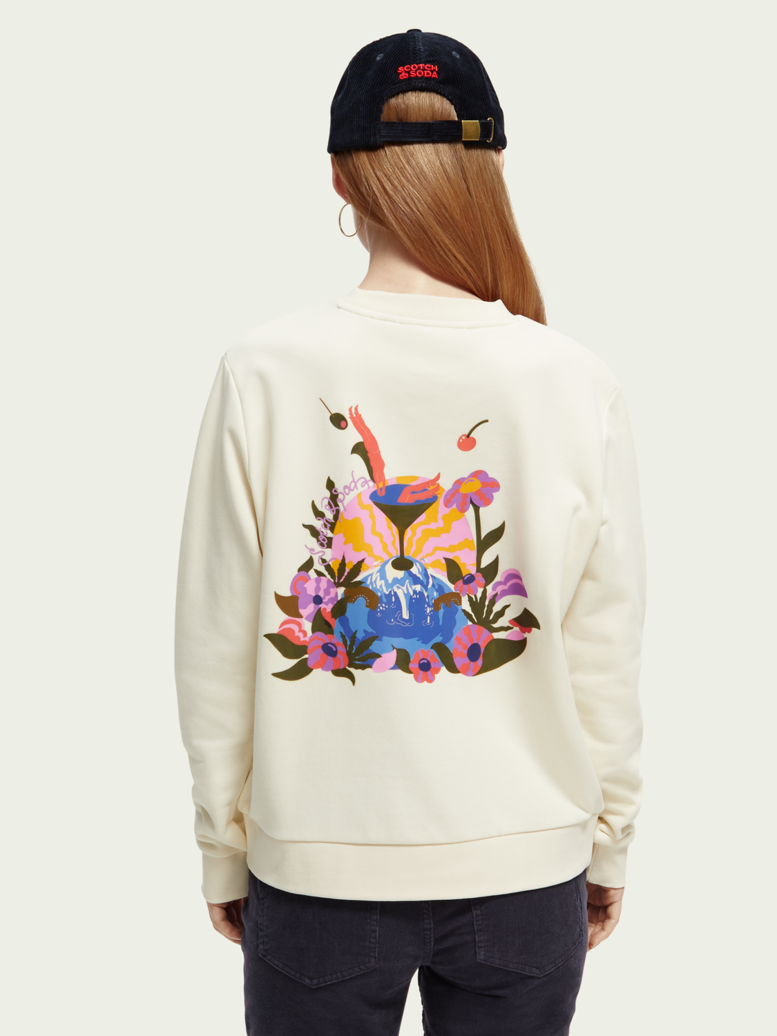 Relaxed Fit Crewneck Sweatshirt