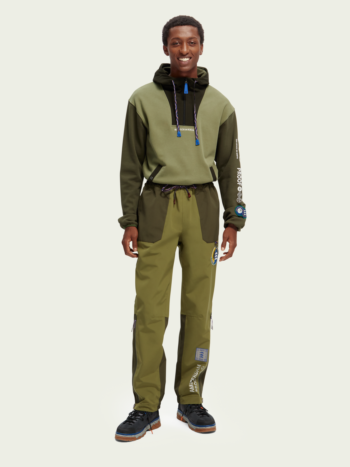 Unisex Amsterdam Proof Waterproof Rain Trousers | scotch & soda outlet
