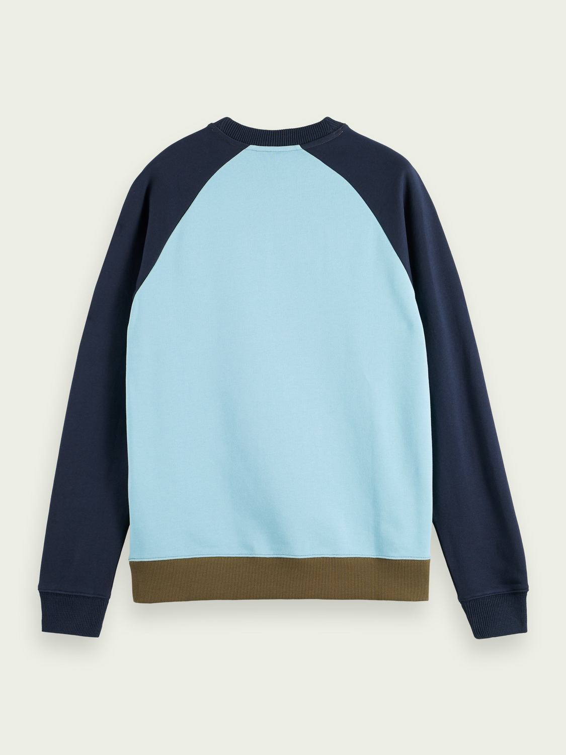 Unisex Organic Cotton Felpa Crewneck Sweatshirt | scotch & soda outlet
