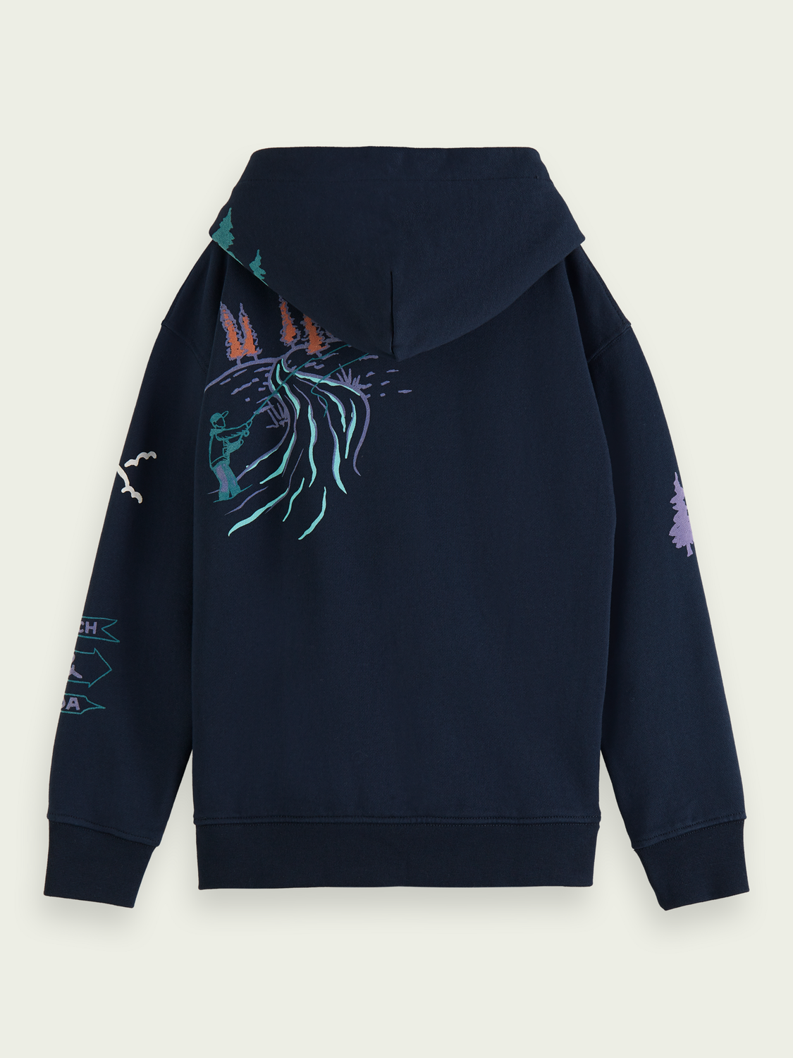 Printed Organic Cotton Hoodie