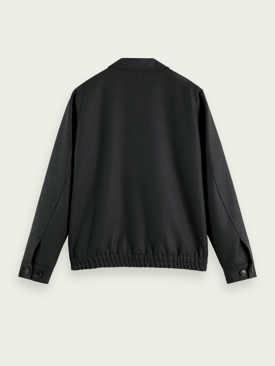 Wool-Blended Blouson Jacket | Scotch And Soda Outlet