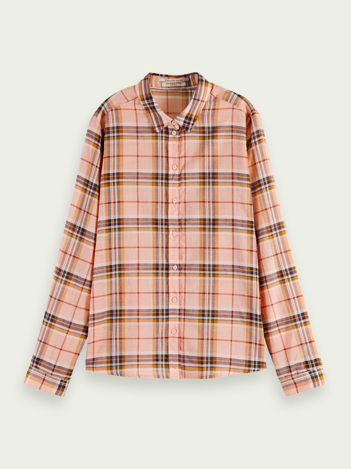 Printed Regular Fit Shirt | scotch & soda outlet