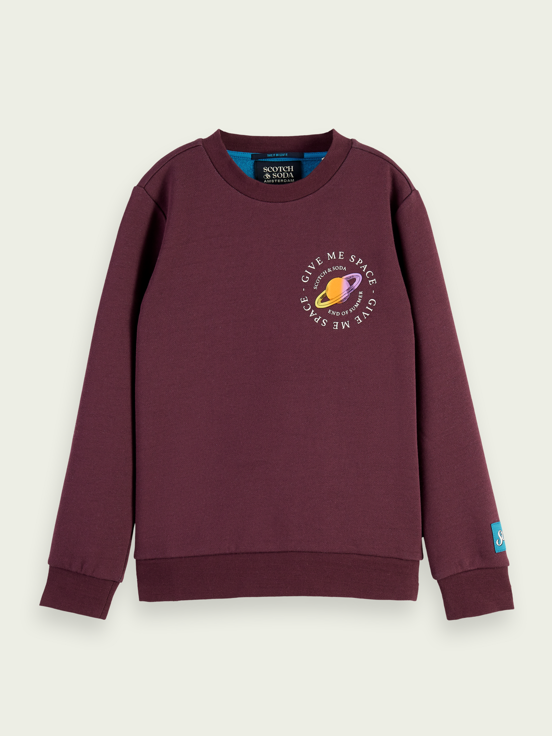 Scotch Soda Outlet | Artwork Crewneck Sweatshirt