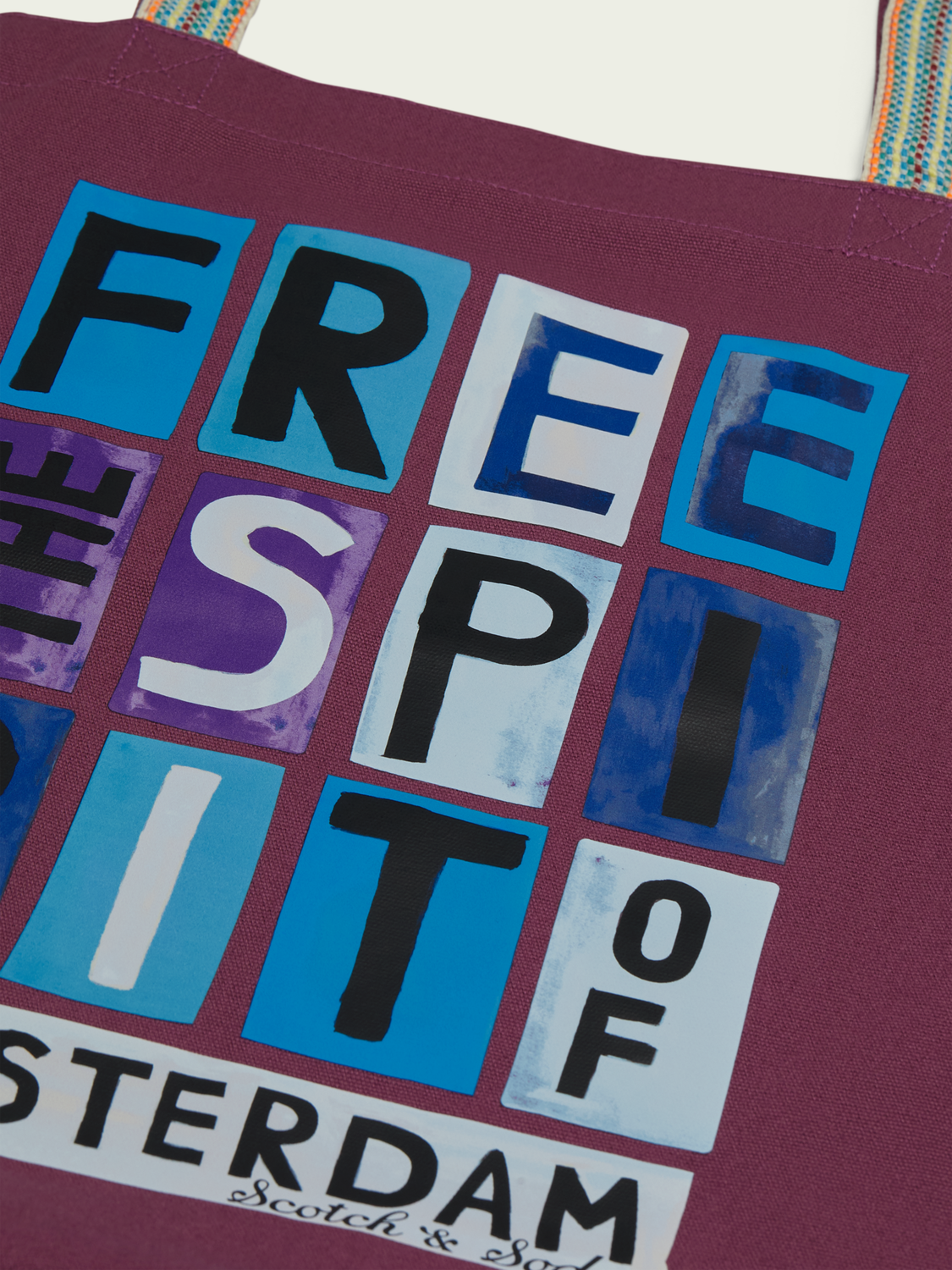 Canvas Artwork Tote Bag | Scotch And Soda Outlet