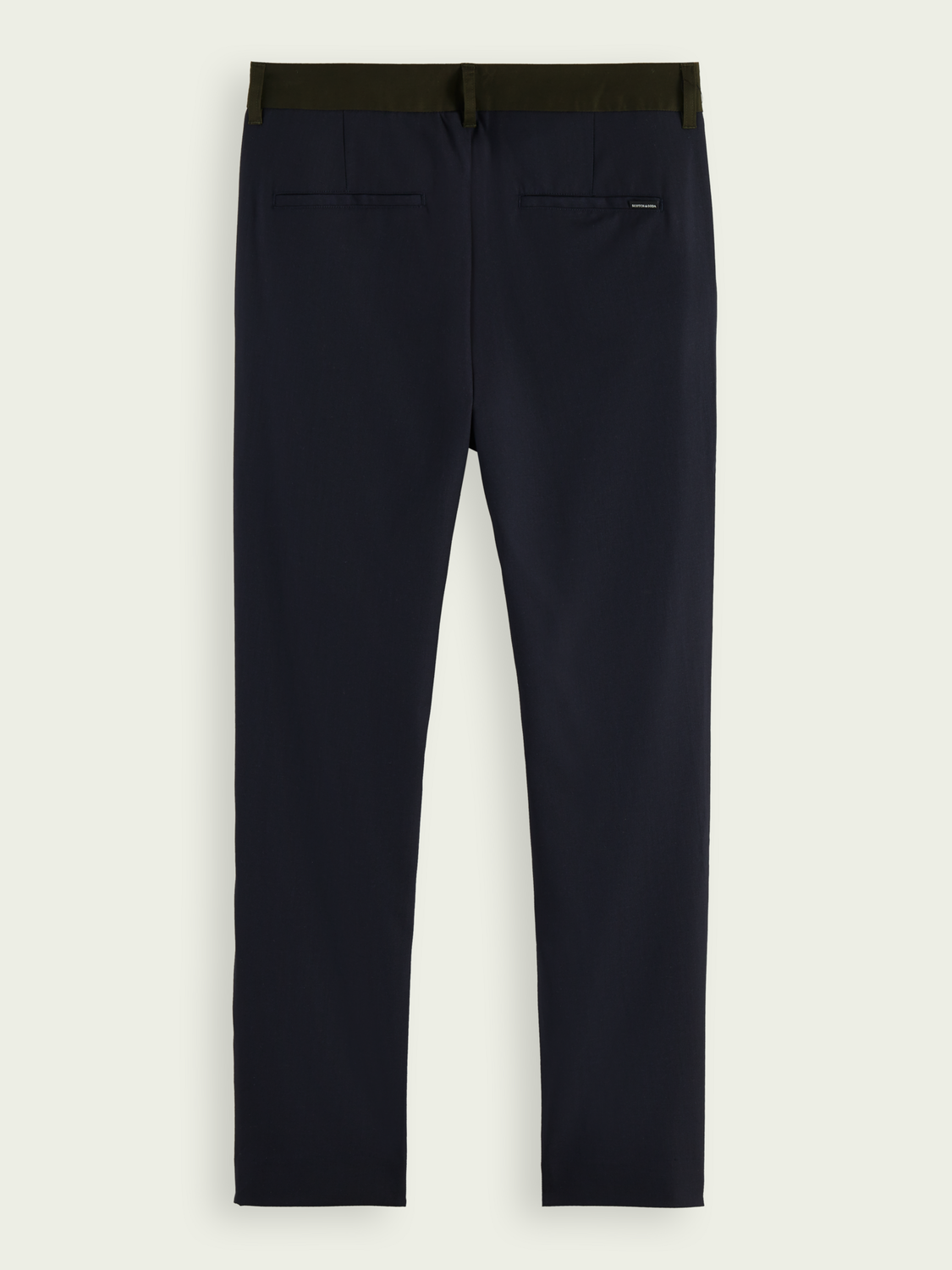 Blake Regular Slim-Fit Wool-Blended Chino | Scotch And Soda Outlet