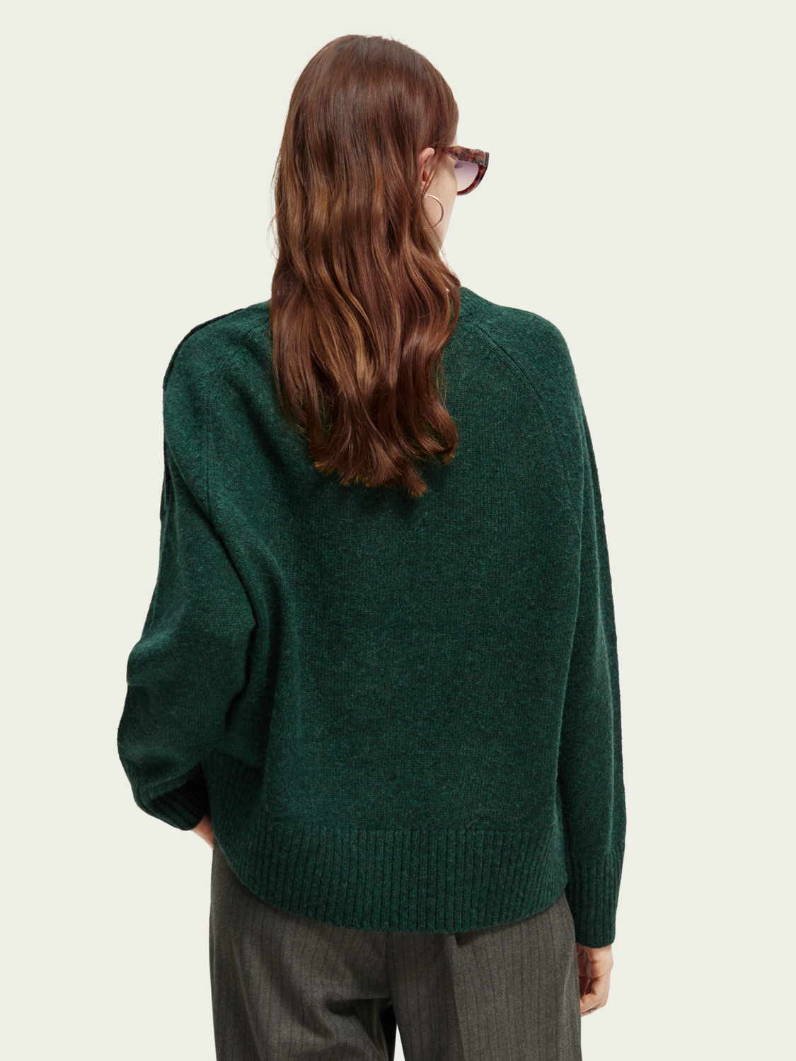 Relaxed Fit Button-Detailed Sweater | scotch & soda outlet