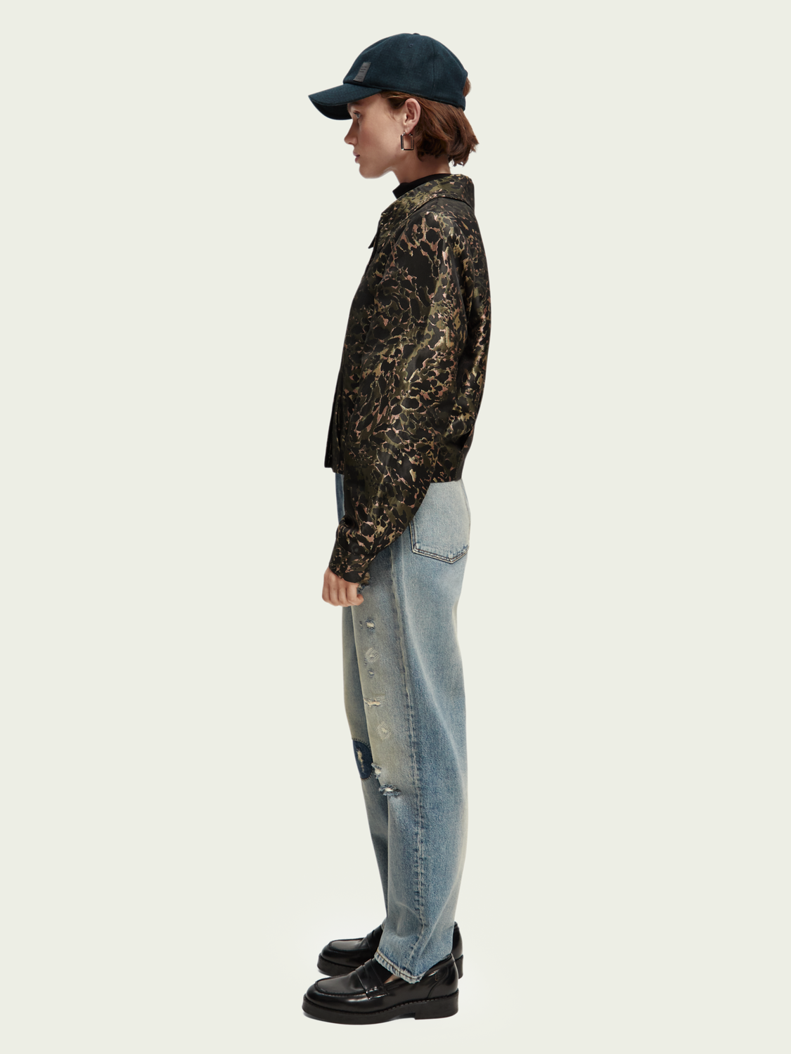 Animal Jacquard Jacket | scotch & soda outlet