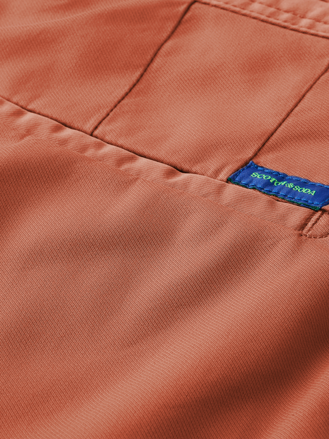 Mott Super Slim-Fit Organic Cotton Chino | Scotch And Soda Outlet