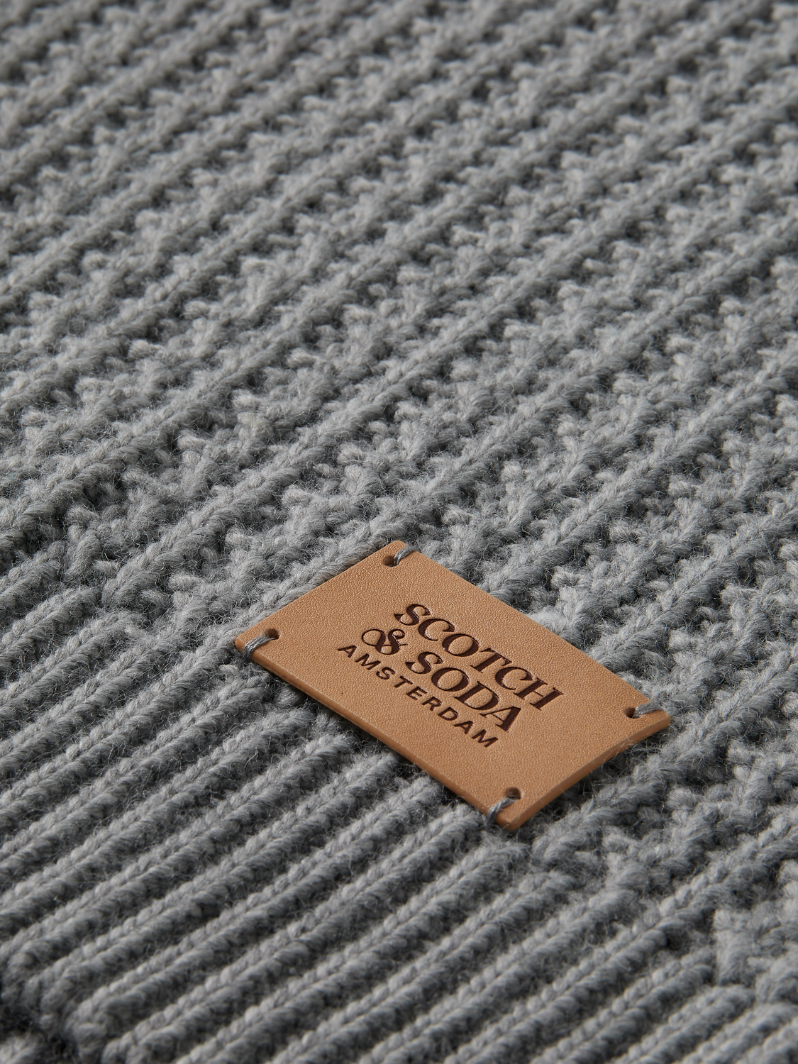 Structured Knit Sweater | Scotch And Soda Outlet