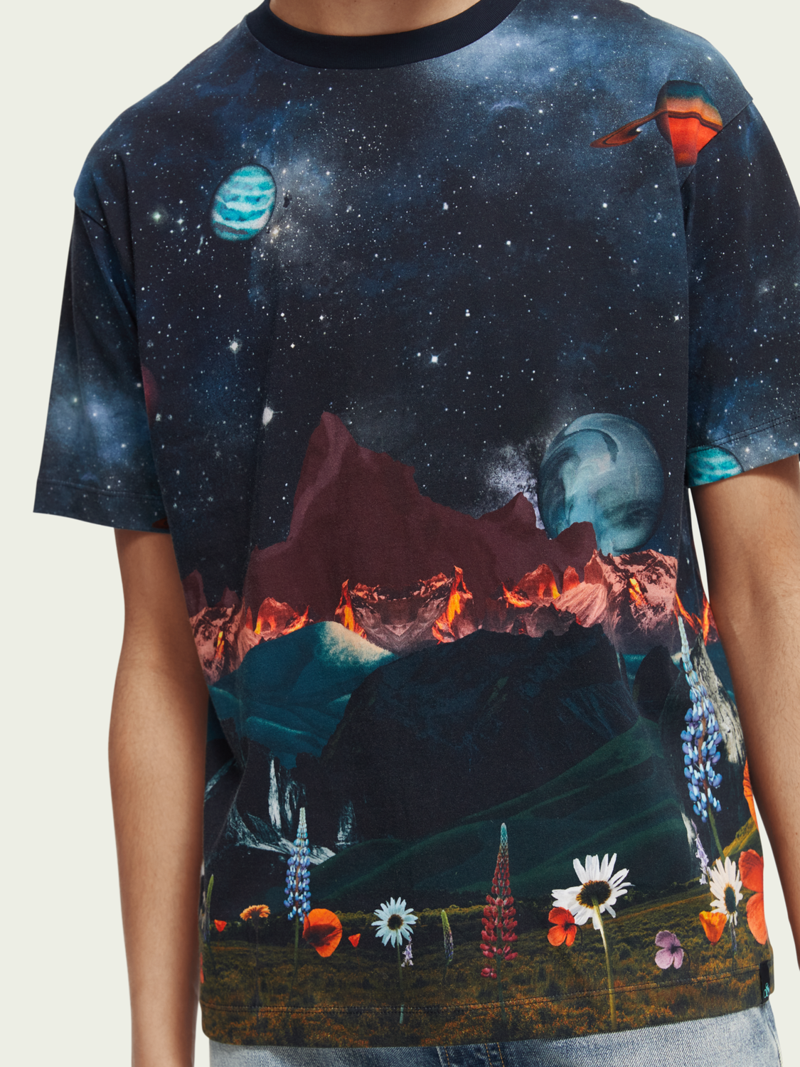 Printed T-Shirt | Scotch And Soda Outlet