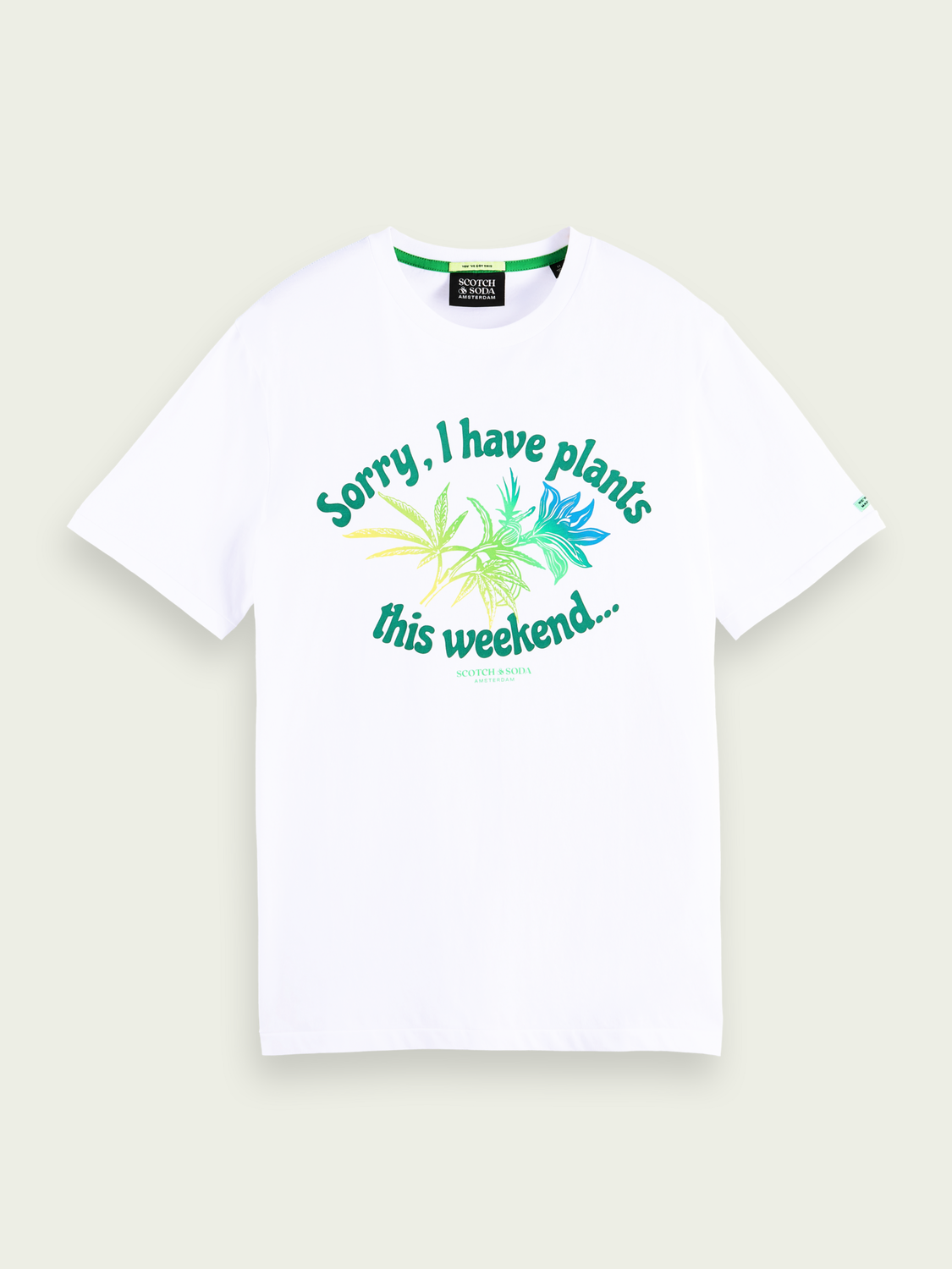 Jersey Artwork Crewneck T-Shirt | Scotch And Soda Outlet