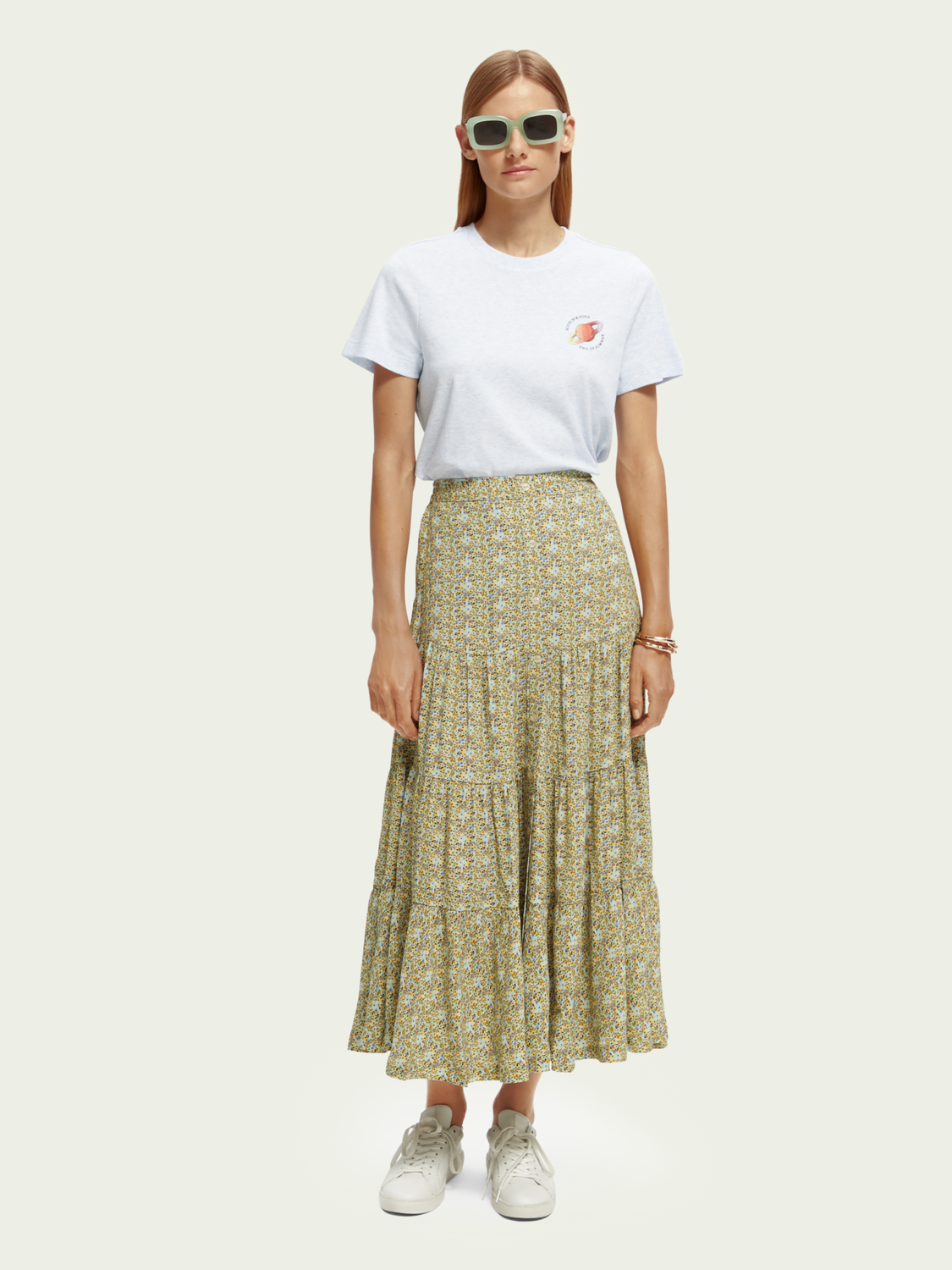 Regular-Fit Artwork T-Shirt | scotch & soda outlet