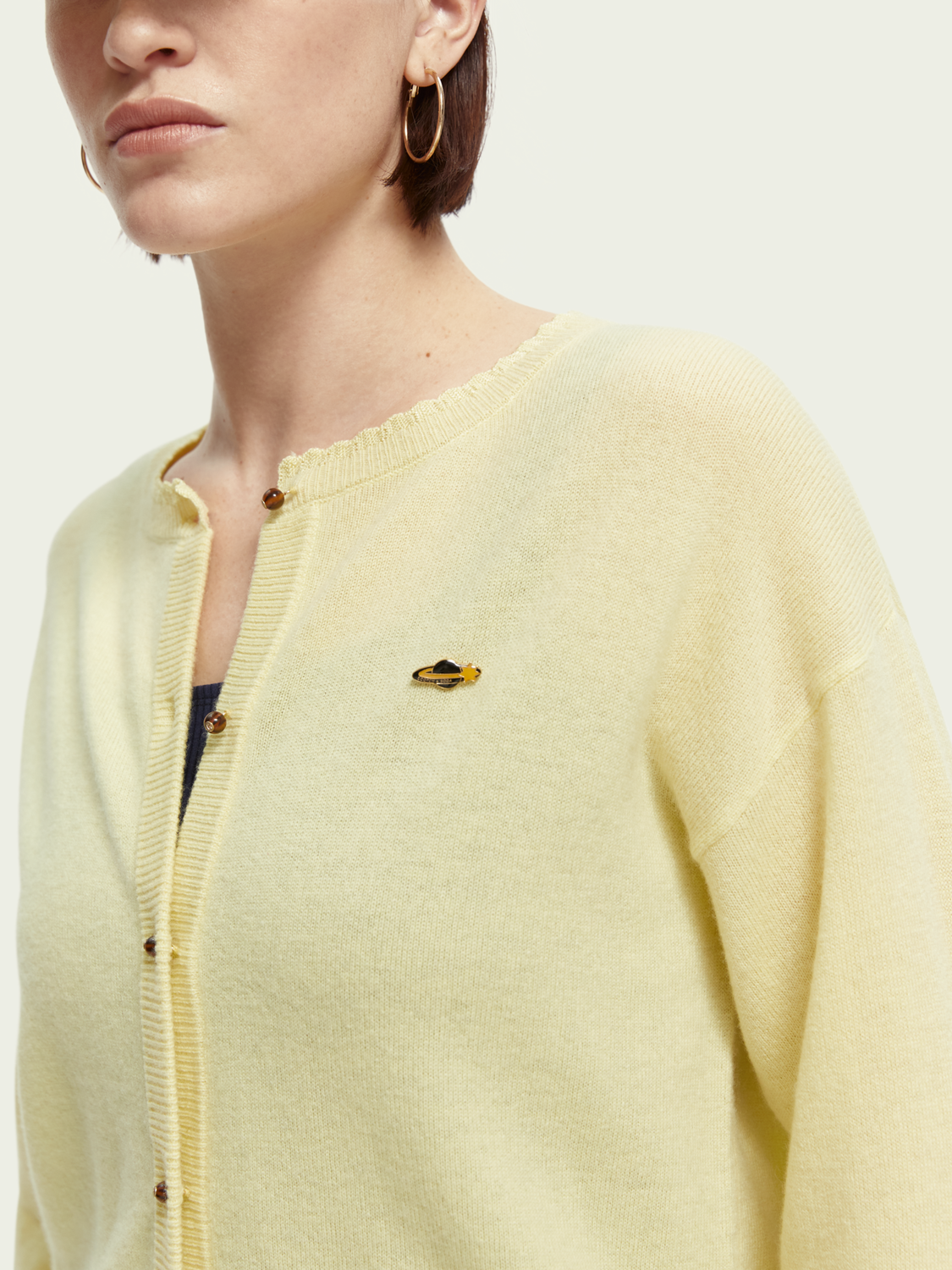 Wool-Blended Cardigan | scotch & soda outlet