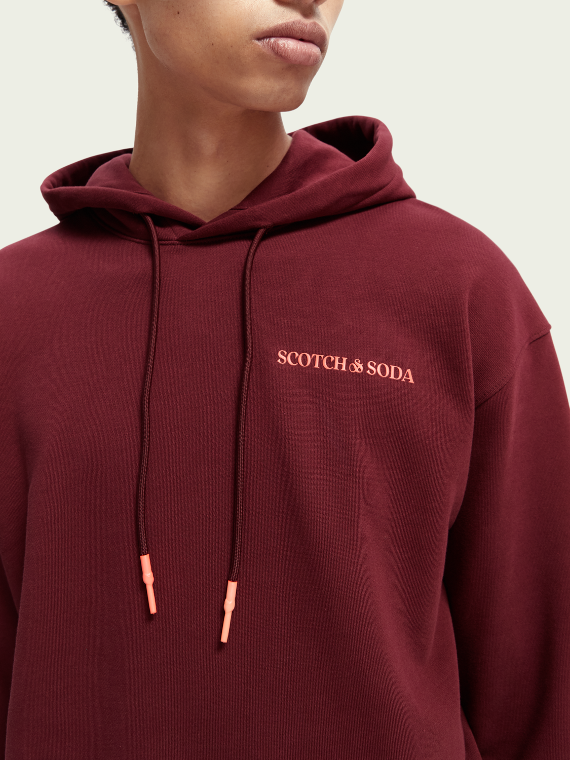 Unisex Organic Cotton Felpa Hoodie | scotch & soda outlet
