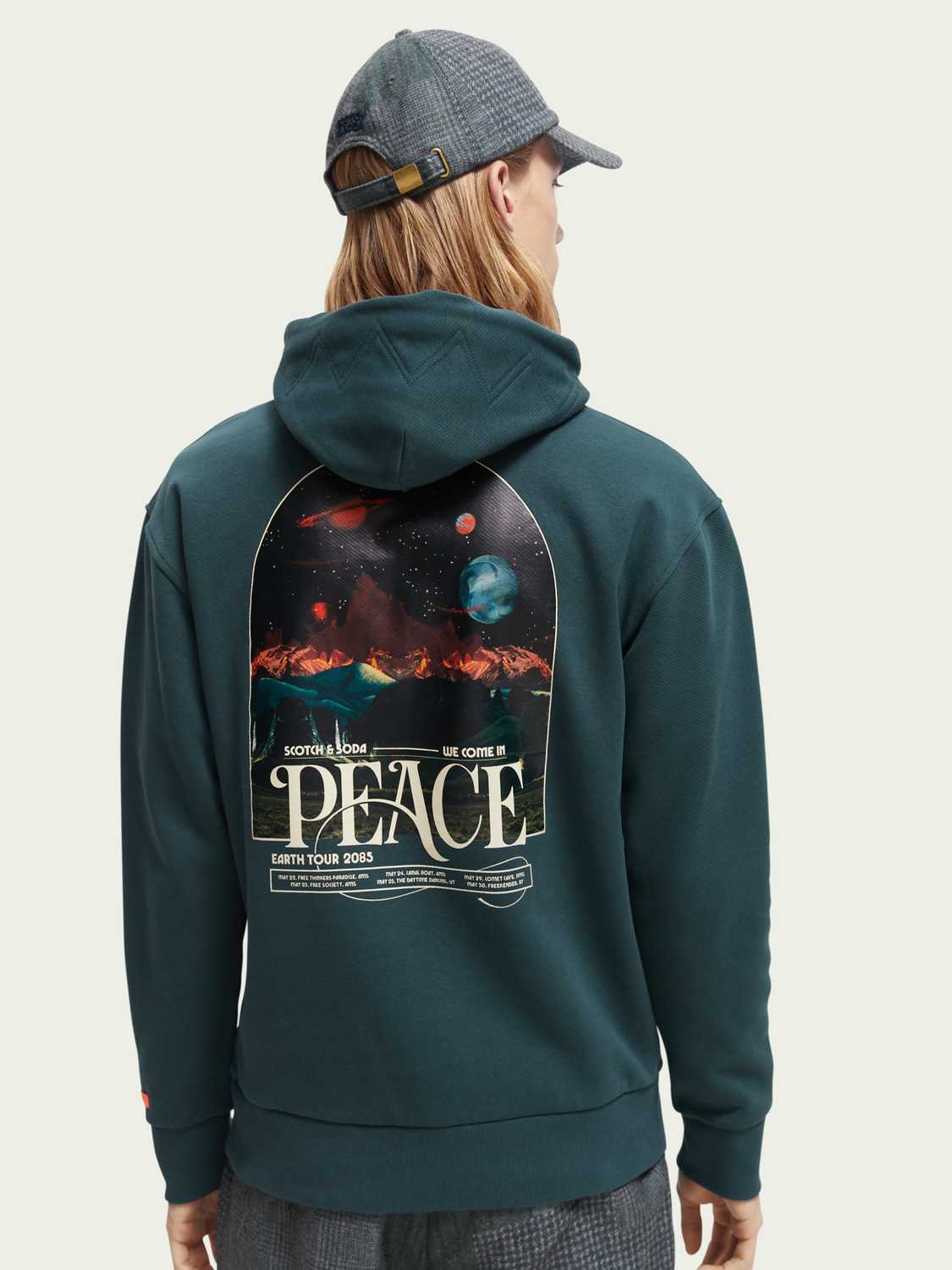 Artwork Felpa Hoodie | Scotch And Soda Outlet