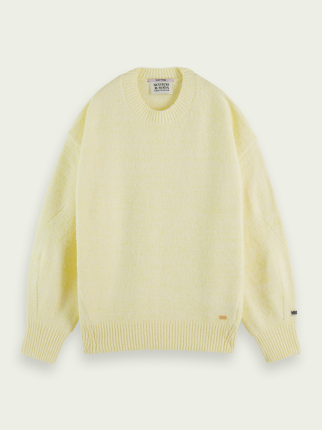 Relaxed Fit Crewneck Sweater | scotch & soda outlet
