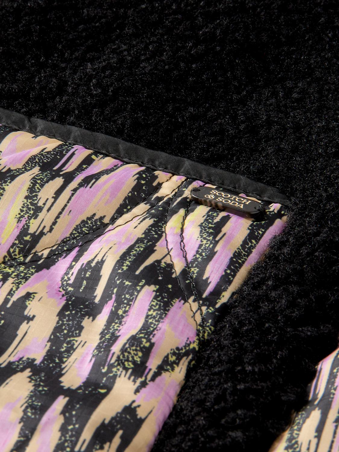 Reversible Teddy Jacket | scotch & soda outlet