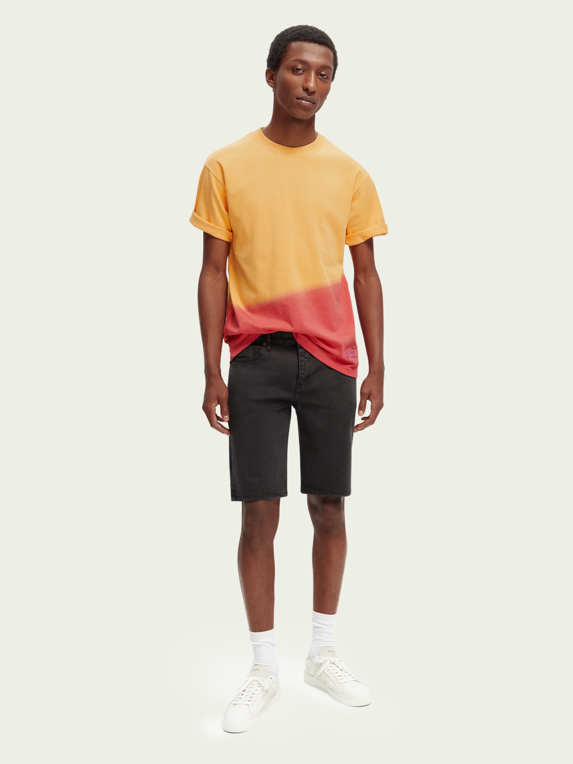 Ralston Garment-Dyed Twill Shorts | Scotch And Soda Outlet