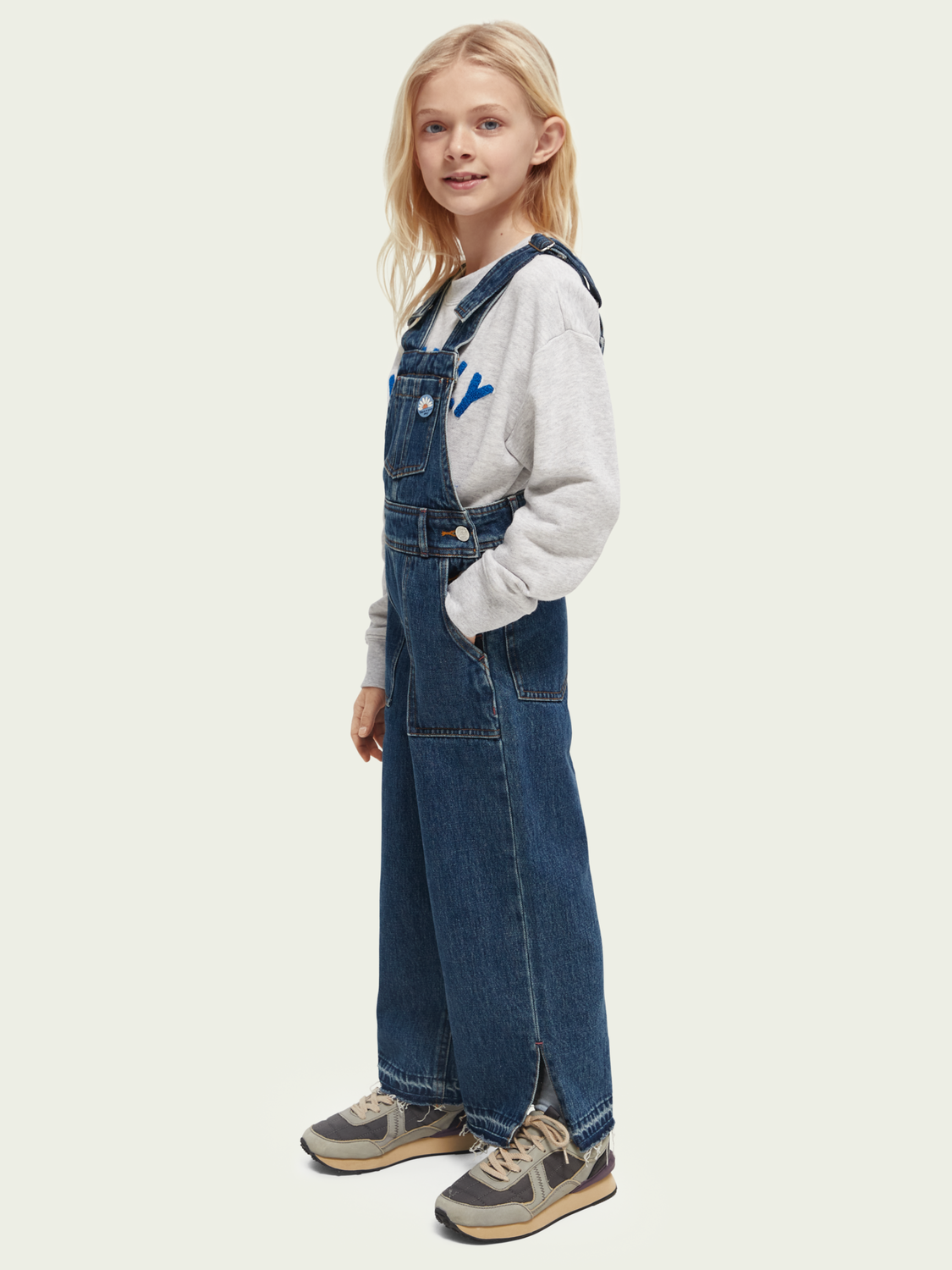 Scotch Soda Outlet | Washed Denim Dungaree