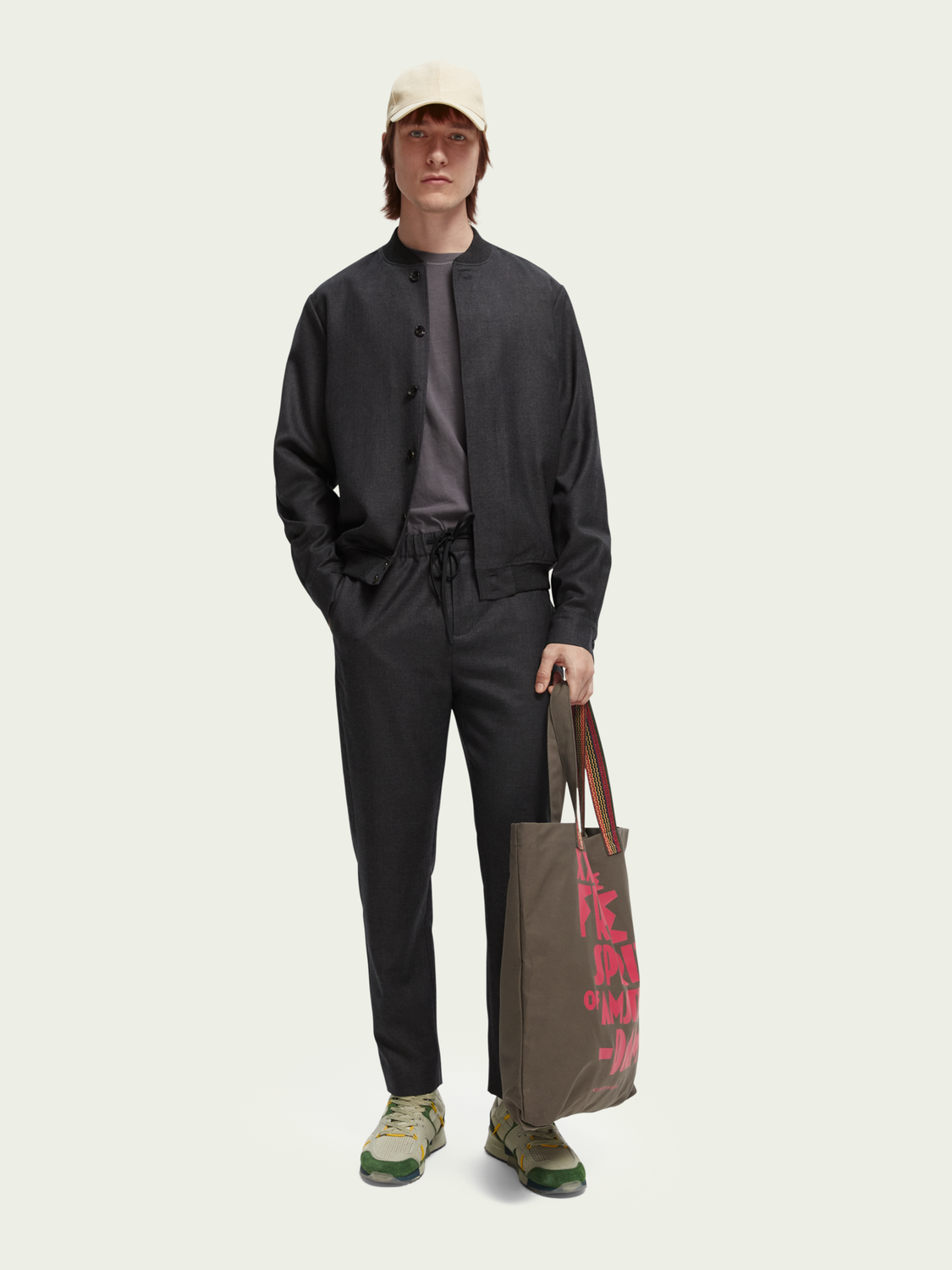 Fave Regular Tapered-Fit Twill Jogger | Scotch And Soda Outlet