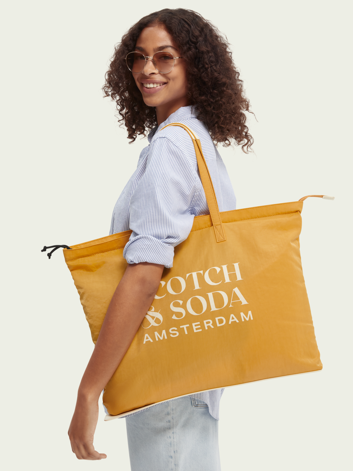 The Centraal Unisex Foldaway Tote Bag | scotch & soda outlet