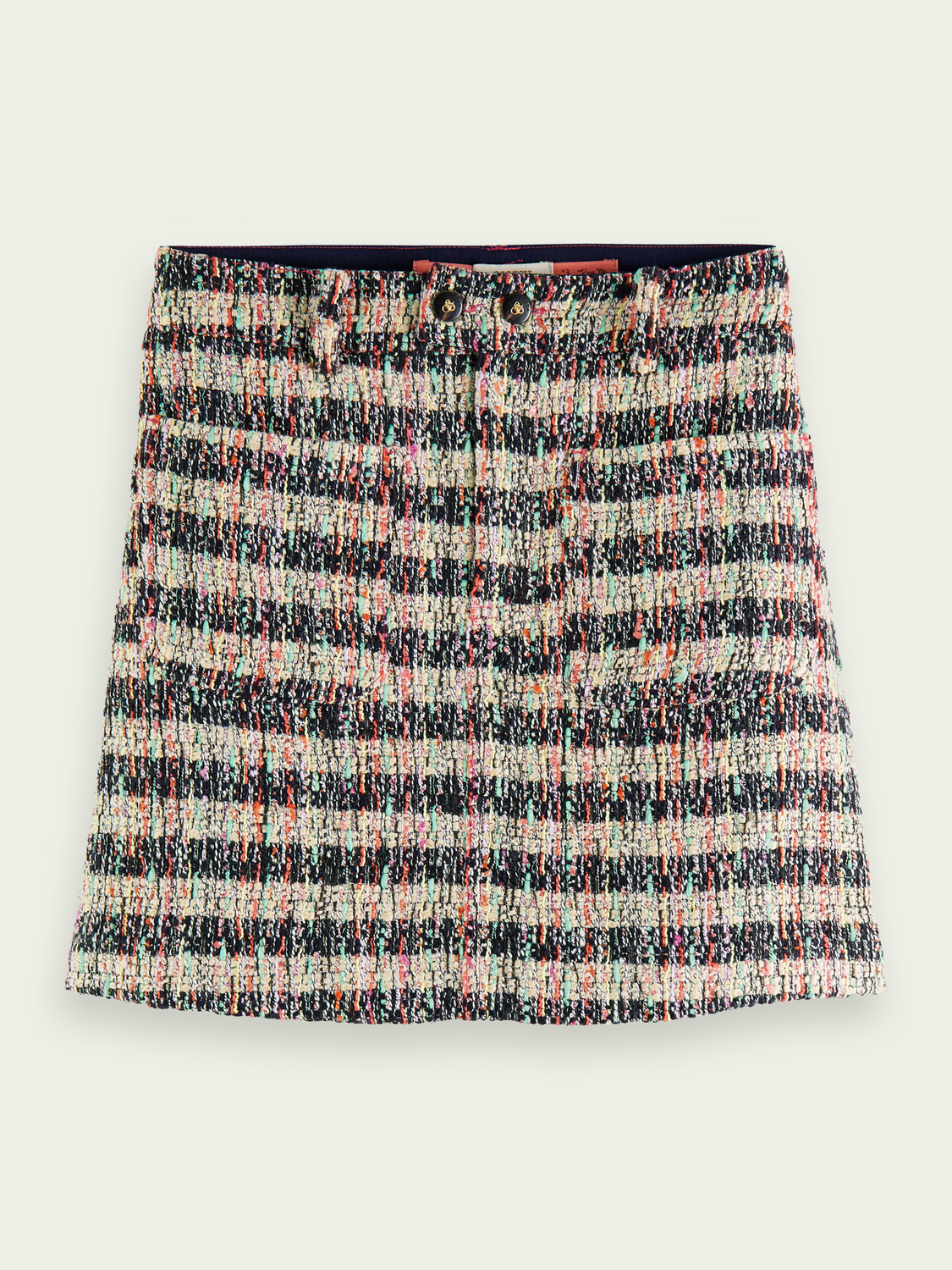 Short Tweed Skirt