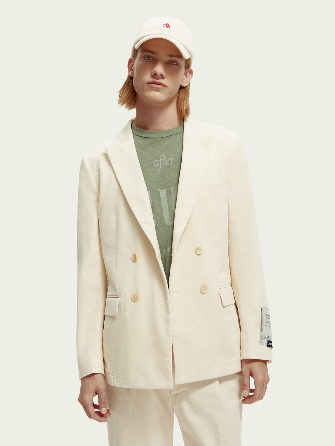 Double-Breasted Corduroy Blazer | Scotch And Soda Outlet