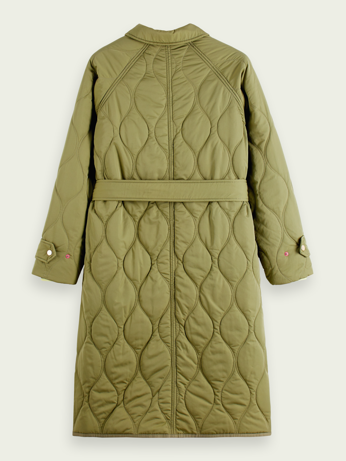 Long Quilted Jacket | scotch & soda outlet