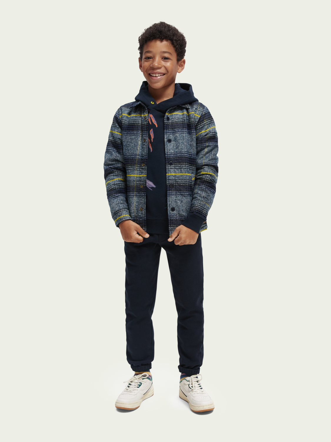 Yarn Dyed Check Overshirt