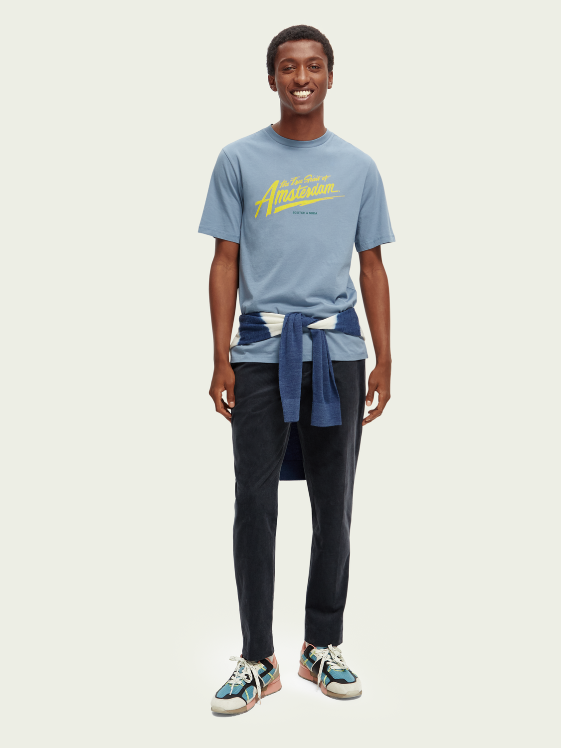 Free Spirit Artwork T-Shirt | Scotch And Soda Outlet