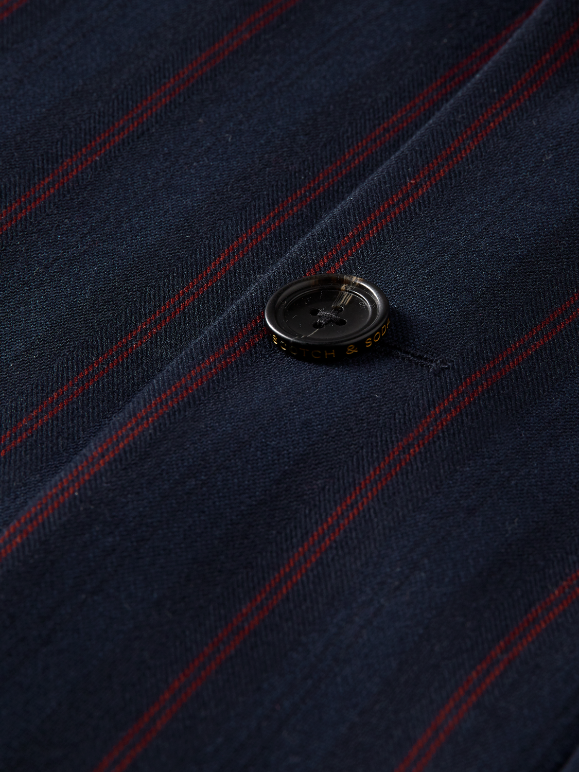 Yarn-Dyed Single-Breasted Blazer | Scotch And Soda Outlet