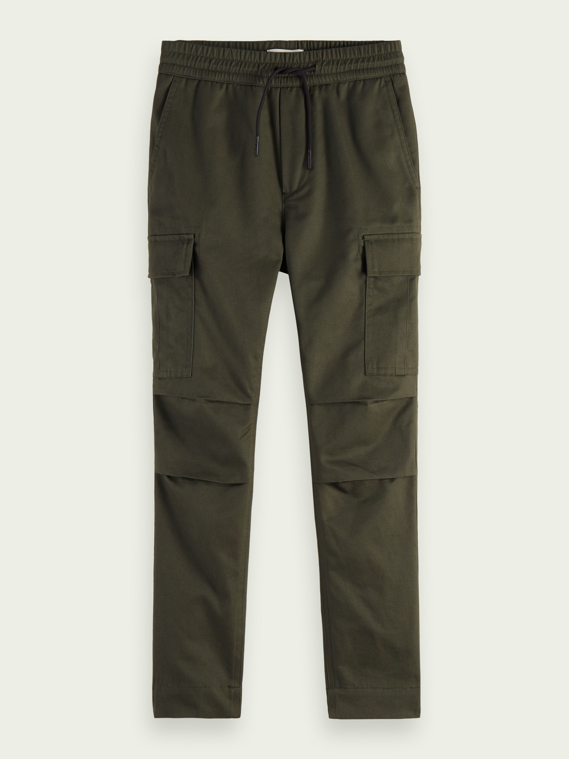 Loose Tapered-Fit Organic Cotton Cargo Trousers