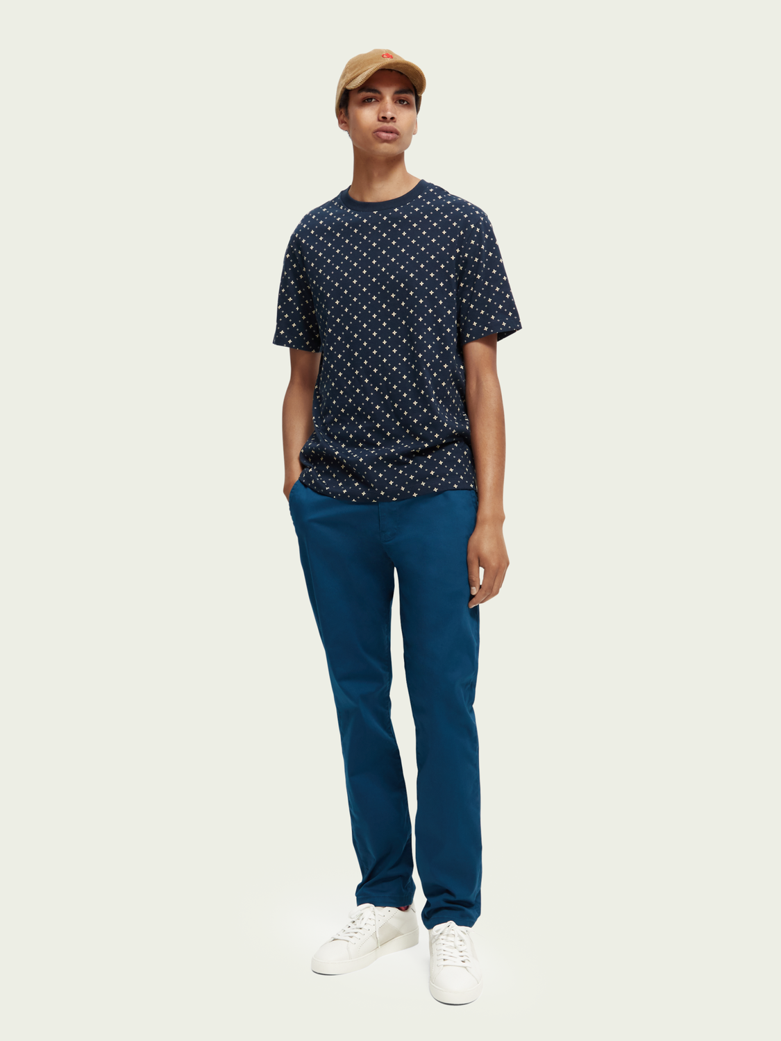 Printed Jersey T-Shirt | Scotch And Soda Outlet