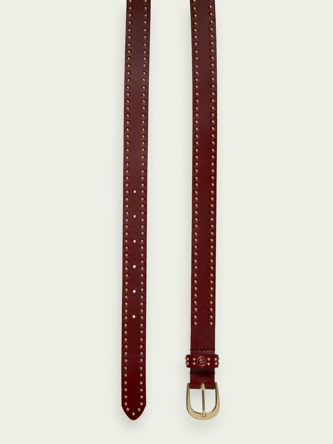 Studded Leather Belt | scotch & soda outlet