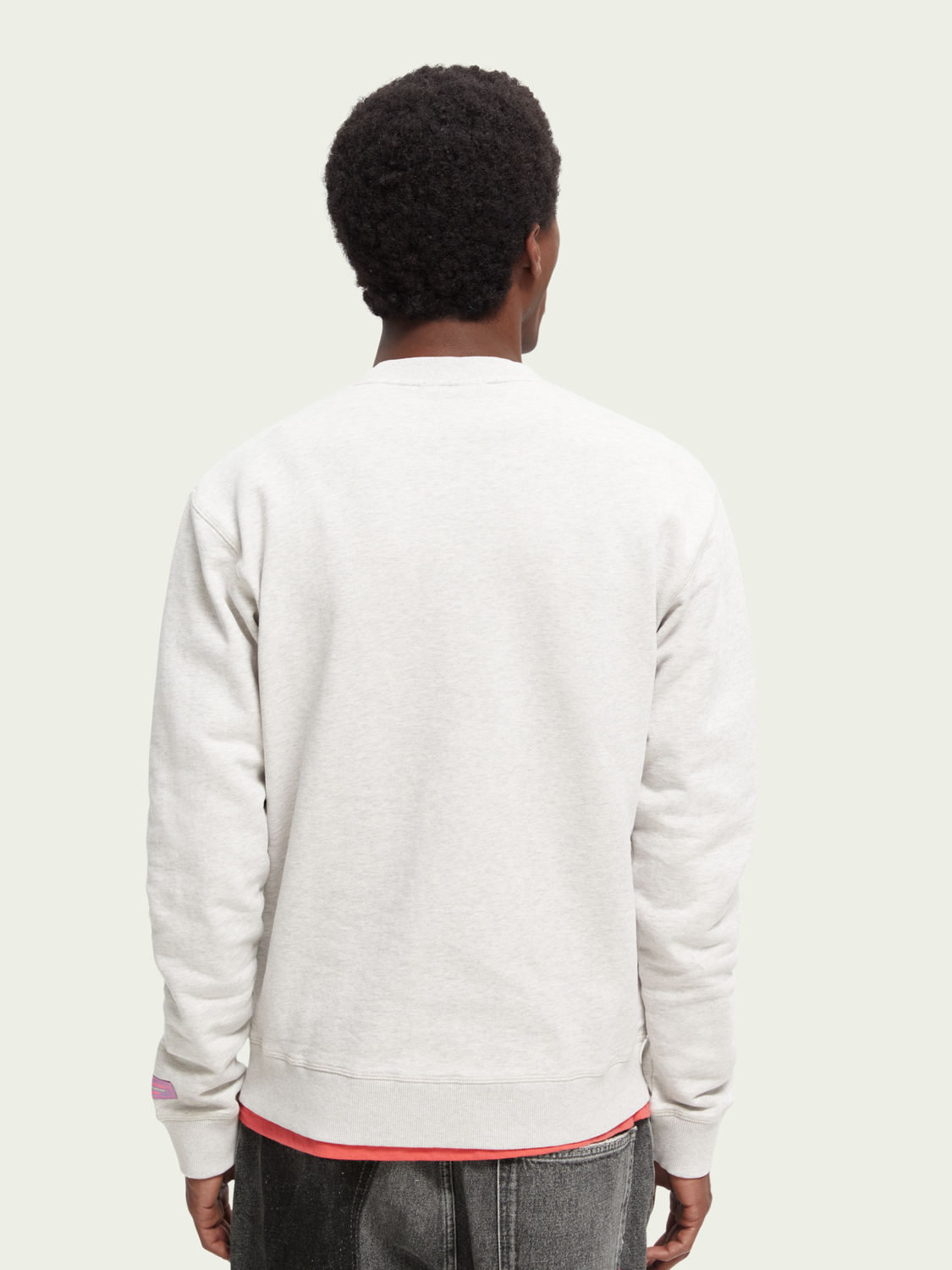 Organic Cotton Crewneck Artwork Sweatshirt