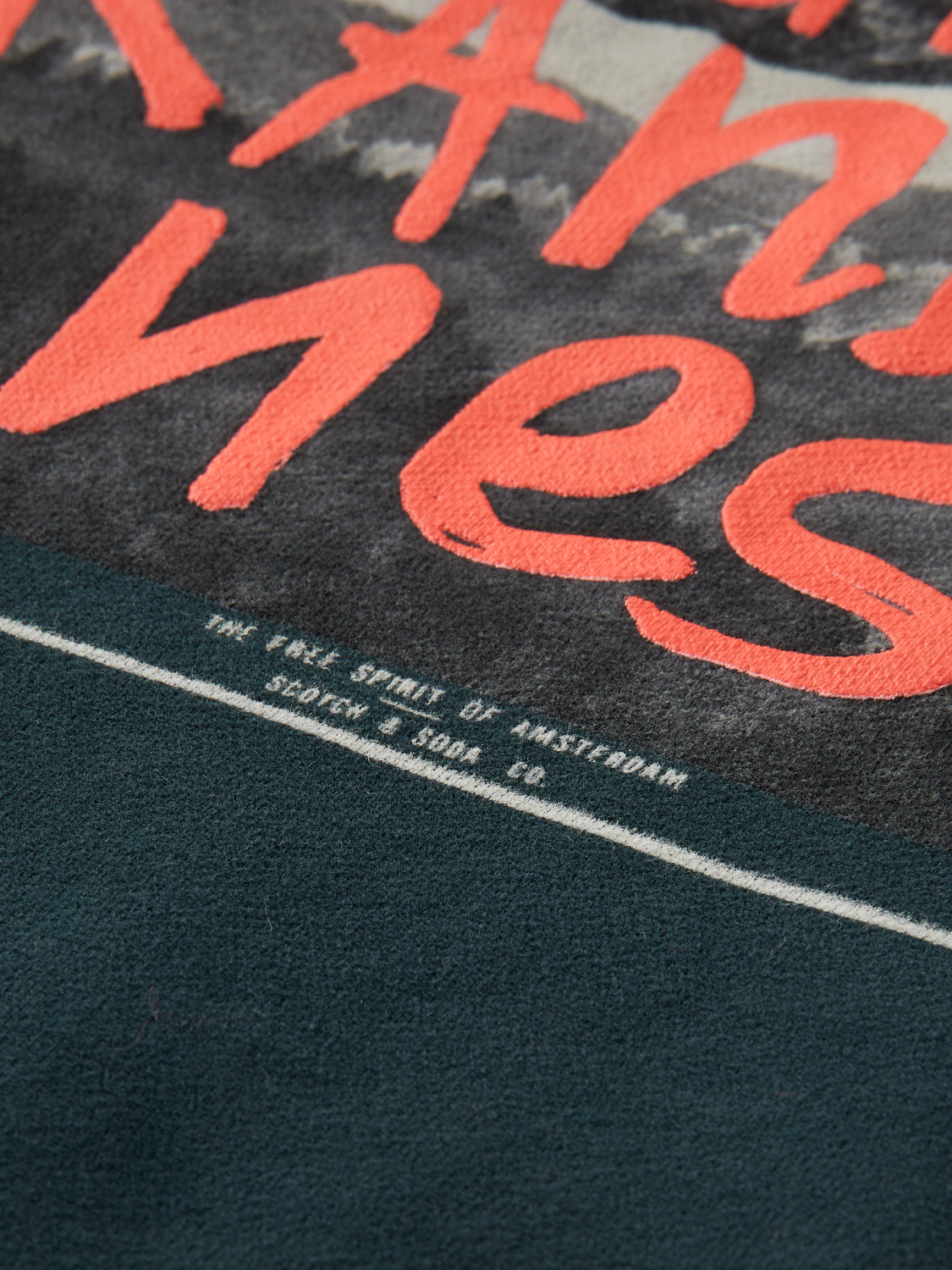 Photoprint Artwork Sweatshirt | Scotch And Soda Outlet