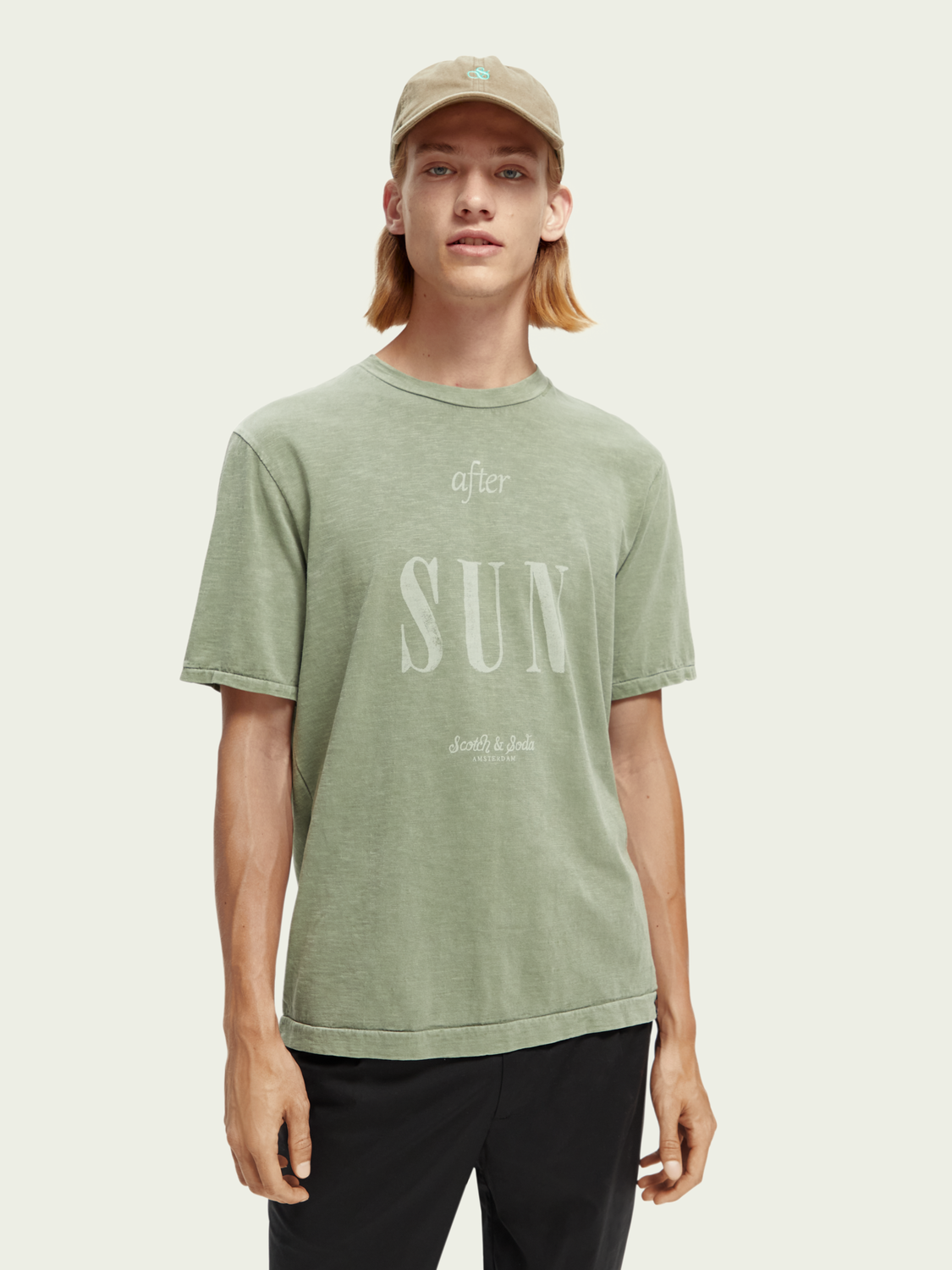 Organic Jersey Artwork T-Shirt | Scotch And Soda Outlet