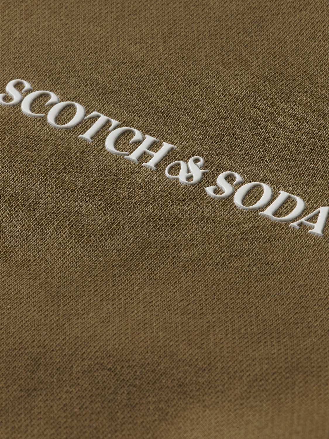 Unisex Organic Cotton Felpa Crewneck Sweatshirt | scotch & soda outlet