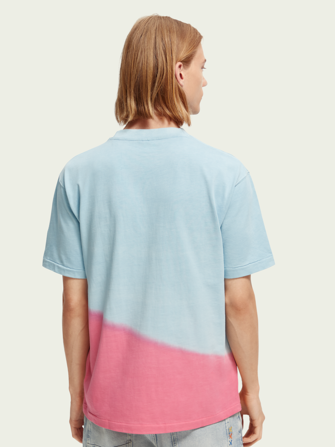 Tie-Dye Organic Cotton T-Shirt | Scotch And Soda Outlet