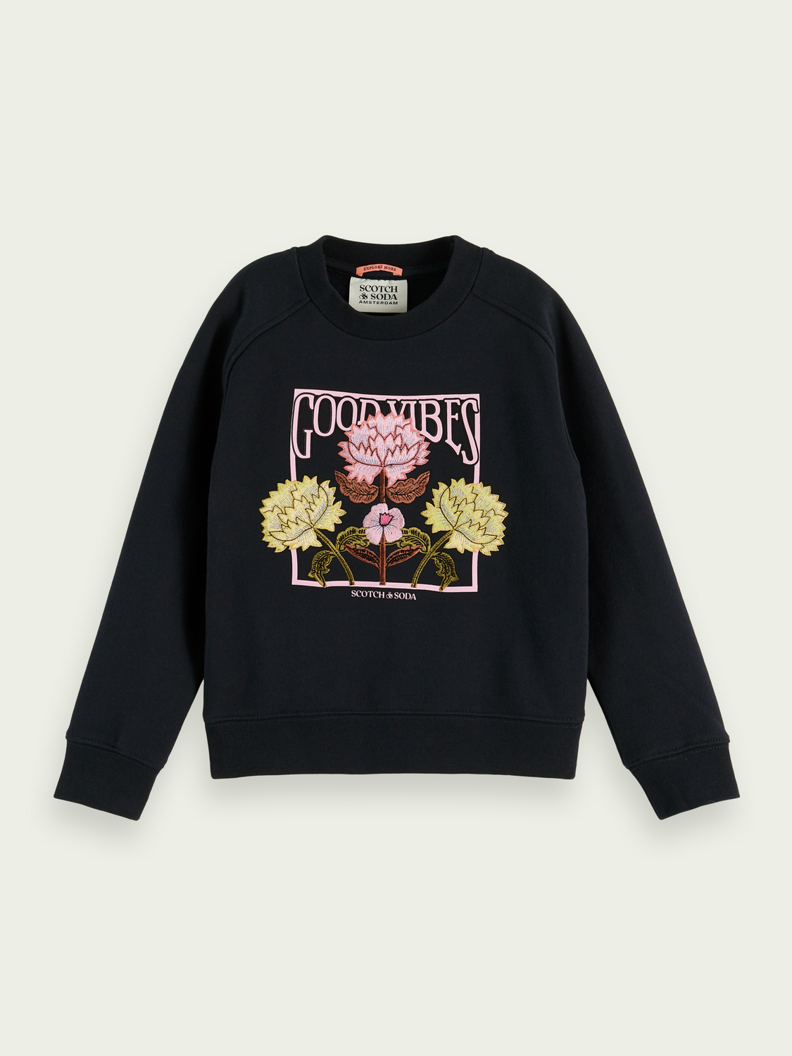 Scotch Soda Outlet | Relaxed Fit Artwork Sweatshirt