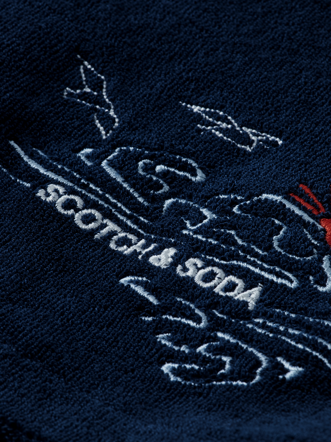 Organic Cotton Towelling Shorts | Scotch And Soda Outlet