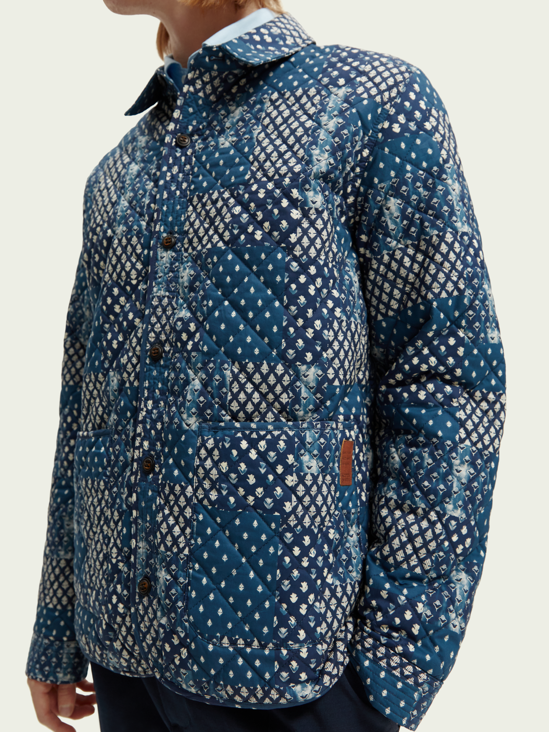 Quilted Overshirt | Scotch And Soda Outlet